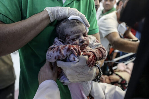 bebe enfants palestiniens morts