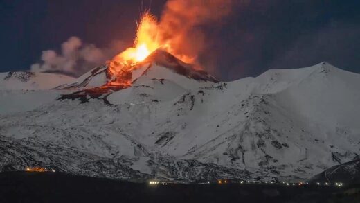 L'Etna en période éruptive