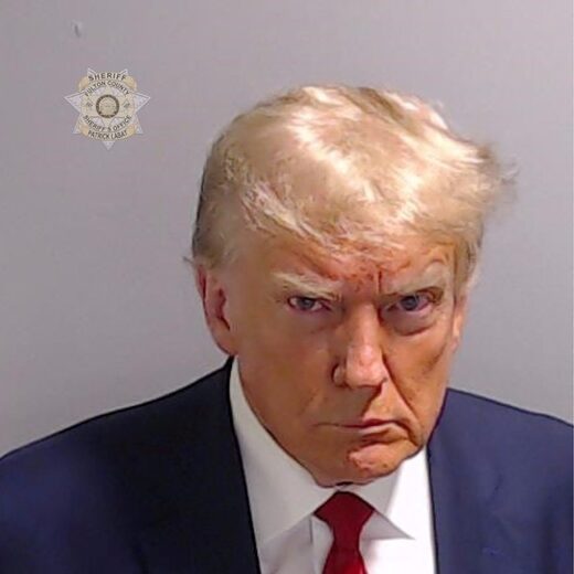 photographie d'identité judiciaire de Donald Trump