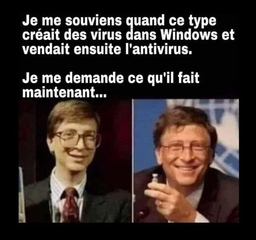 Bill Gates Virus-Antivirus
