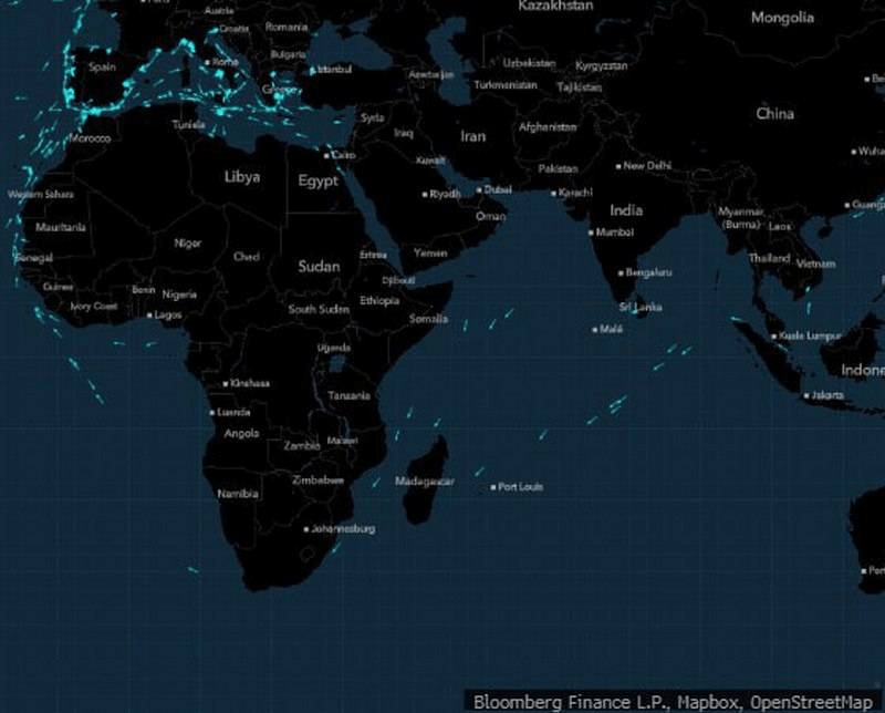 carte du monde afrique yémen