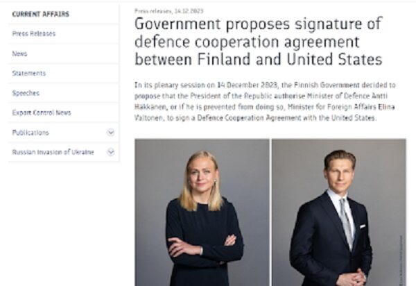 finlande abandon neutralité
