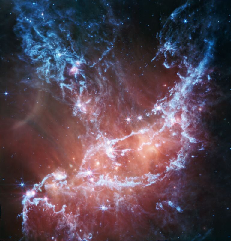 NGC 346, la région de formation d'étoiles la plus brillante du Petit Nuage de Magellan