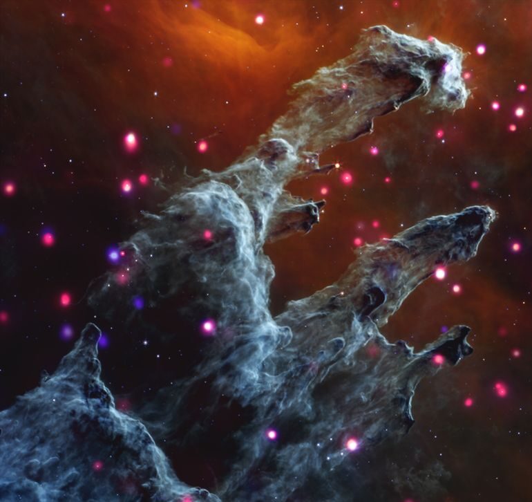 Messier 16, Nébuleuse de l'Aigle, ou les « Piliers de la Création »