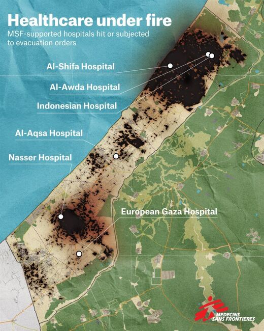 jopitaux détruits gaza 29 janvier 2024