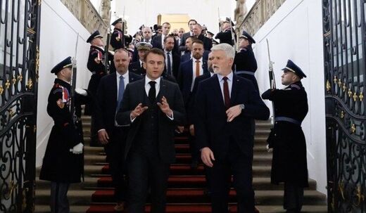 Emmanuel Macron et tchèque Pietr Pavel