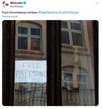free palestine julian assange