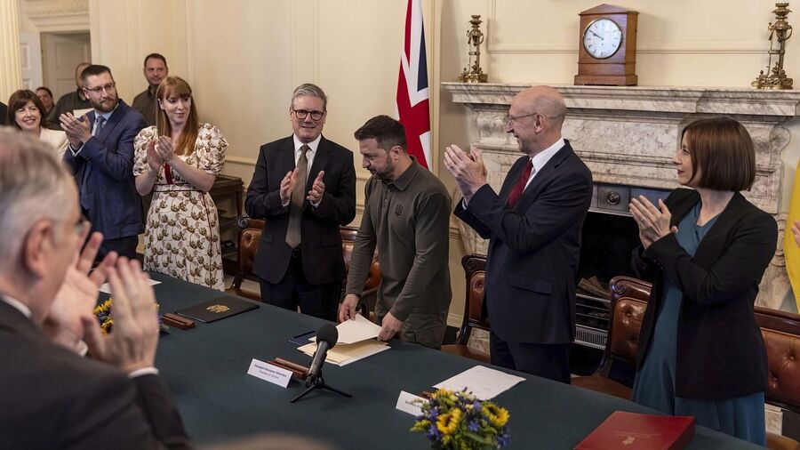 zelensky à Londres