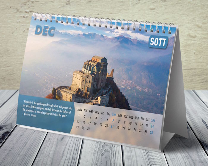 SOTT Calendar 2025 Dec