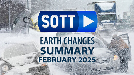 Résumé SOTT des changements terrestres - Février 2025 - Conditions météorologiques extrêmes, révolte de la planète et boules de feu