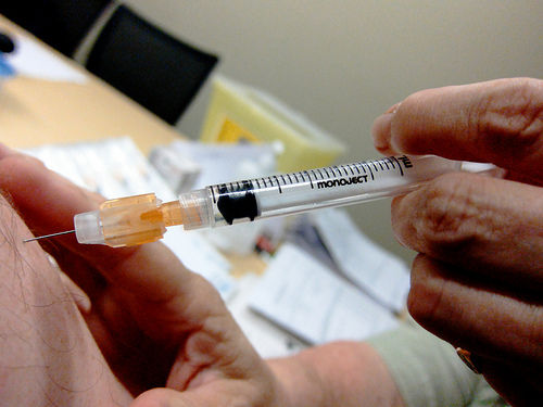 needle, vaccin, flu