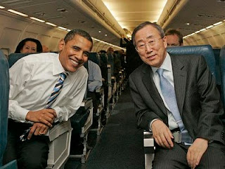 Obama et Ban Ki Moon