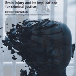 Cover book: Brain injury and its implications for criminal justice_Pr_Huw Williams