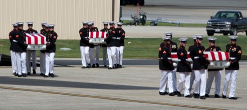 Back home for 4 americans killed in Consulate in Benghazi