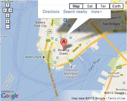 Manhattan map 