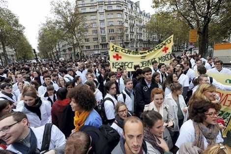 Health sector demonstrations