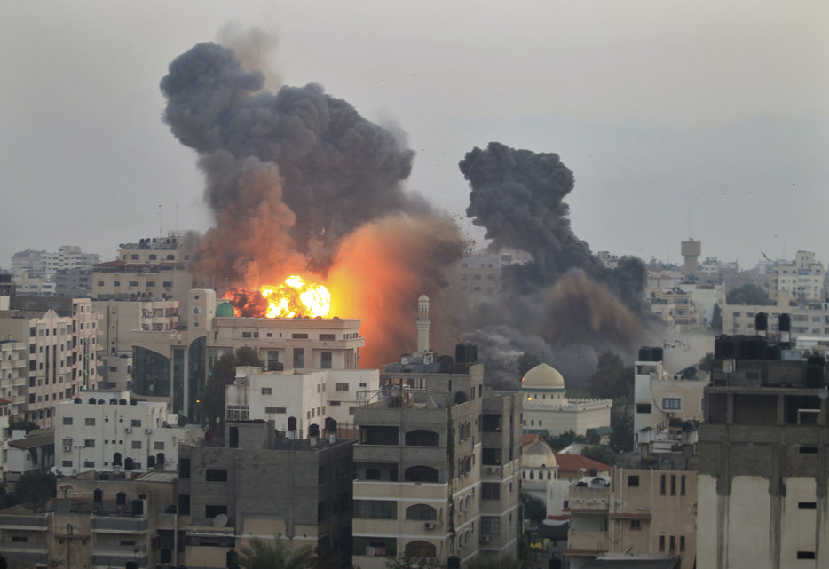 Gaza bombarded