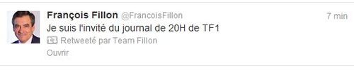 Twit François Fillon
