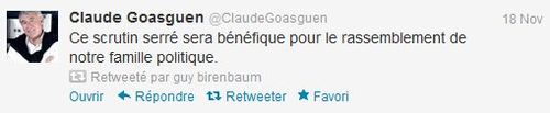 Twit Claude Goasguen