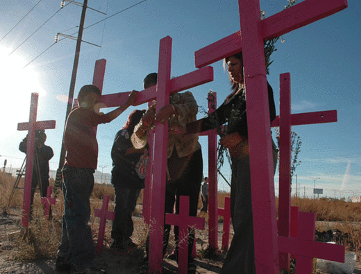 Women North Mexico, memories of victims