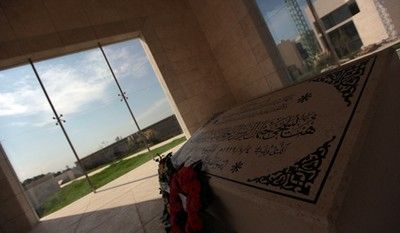 Yasser Arafat mausoleum