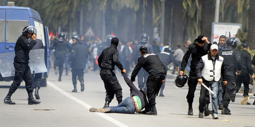 Demonstrations in Tunisia