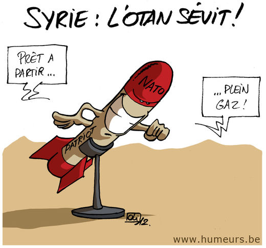 illustration bomb for Syria