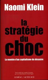 La stratégie du choc cover book