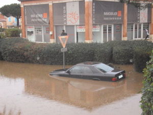 flood in Cote d'Azur
