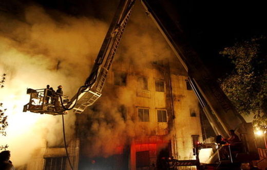 Fire in factory Bangladesh