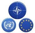 OTAN ONU UE logos