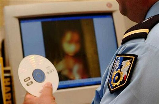Images pédophiles saisies sur un ordinateur par la police