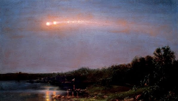 Painting Meteor fragmentation 20.07.1860