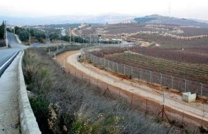 Clôture entre le Liban et Israël