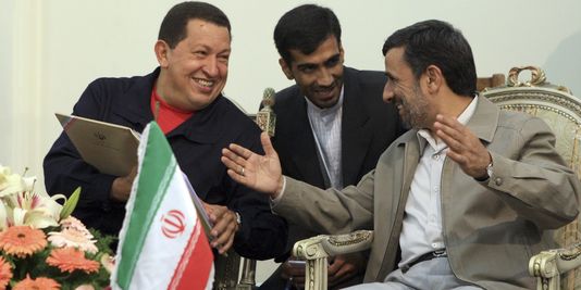 Hugo Chavez et Mahmoud Ahmadinejad