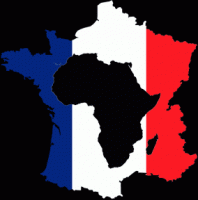 Francafrique map