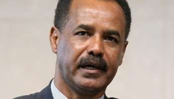 Le président de l'Érythrée, Issaias Afeworki,