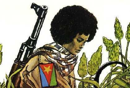 Erythréenne illustration