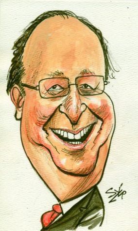 François Hollande illustration satirique