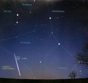 La comète Pantarrs le 13 mars 2013