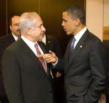 Cliquer pour agrandir Obama & Netanyahou