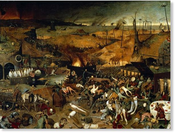 Le triomphe de la Mort de Pieter Bruegel en 1562