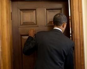 Obama door