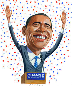 Obama illustration