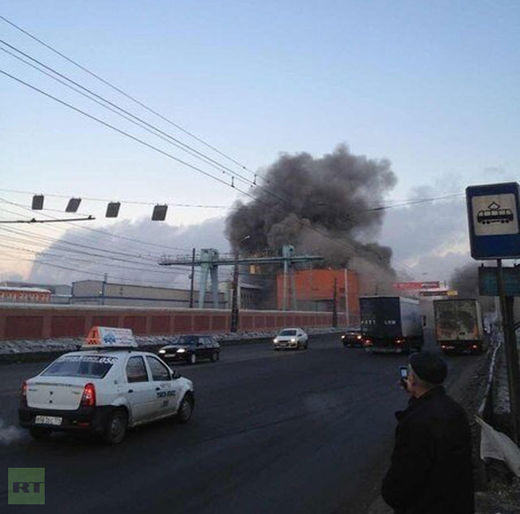 explosion météore Oural Russie 15.02.2013