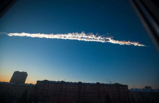 météore Oural Russie 15.02.2013