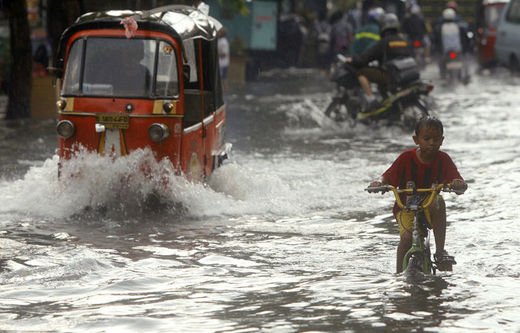 Indonésie inondation 