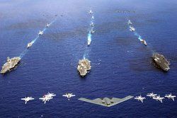 US empire, flottes navales