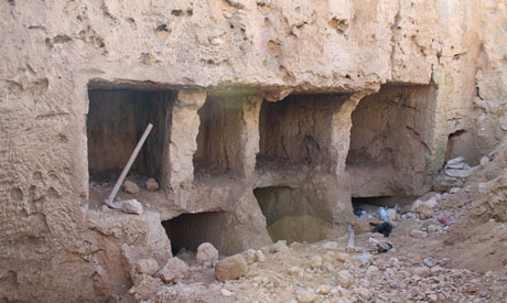 tombes gréco-romaines découvertes à Alexandrie