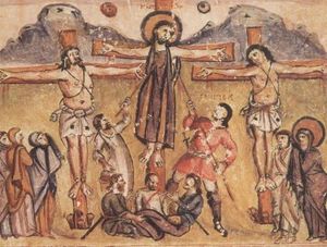 Première représentation d'un Christ crucifié datée de la fin du Ve siècle
